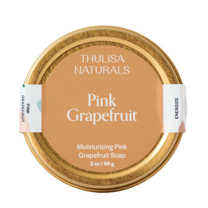 Pink Grapefruit Shea Butter Hand and Body Travel Soap