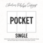 Pocket | Clear Soft Vinyl Notebook Cover | 3 sizes