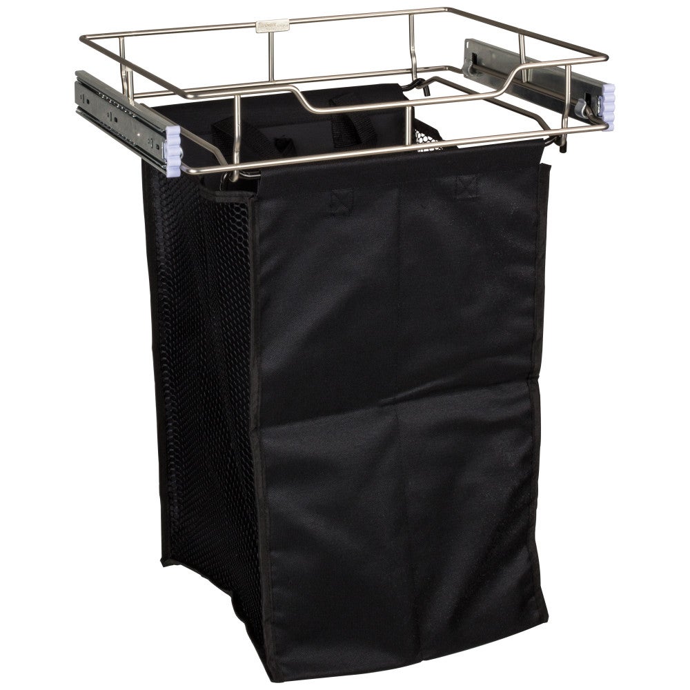 Pullout Canvas Hamper with Removable Laundry Bag