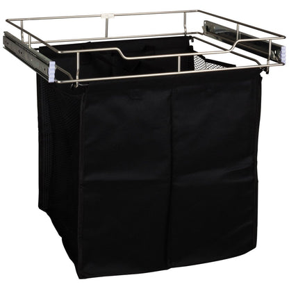 Pullout Canvas Hamper with Removable Laundry Bag
