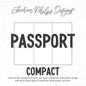Passport | Clear Soft Vinyl Notebook Cover | 3 sizes