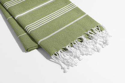 Istanbul Classic Turkish Peshtemal Bath Beach Gym Yoga Towel - 36"x71"