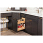 "No Wiggle" Powered Vanity Pullout for Door/Drawer Base Cabinet