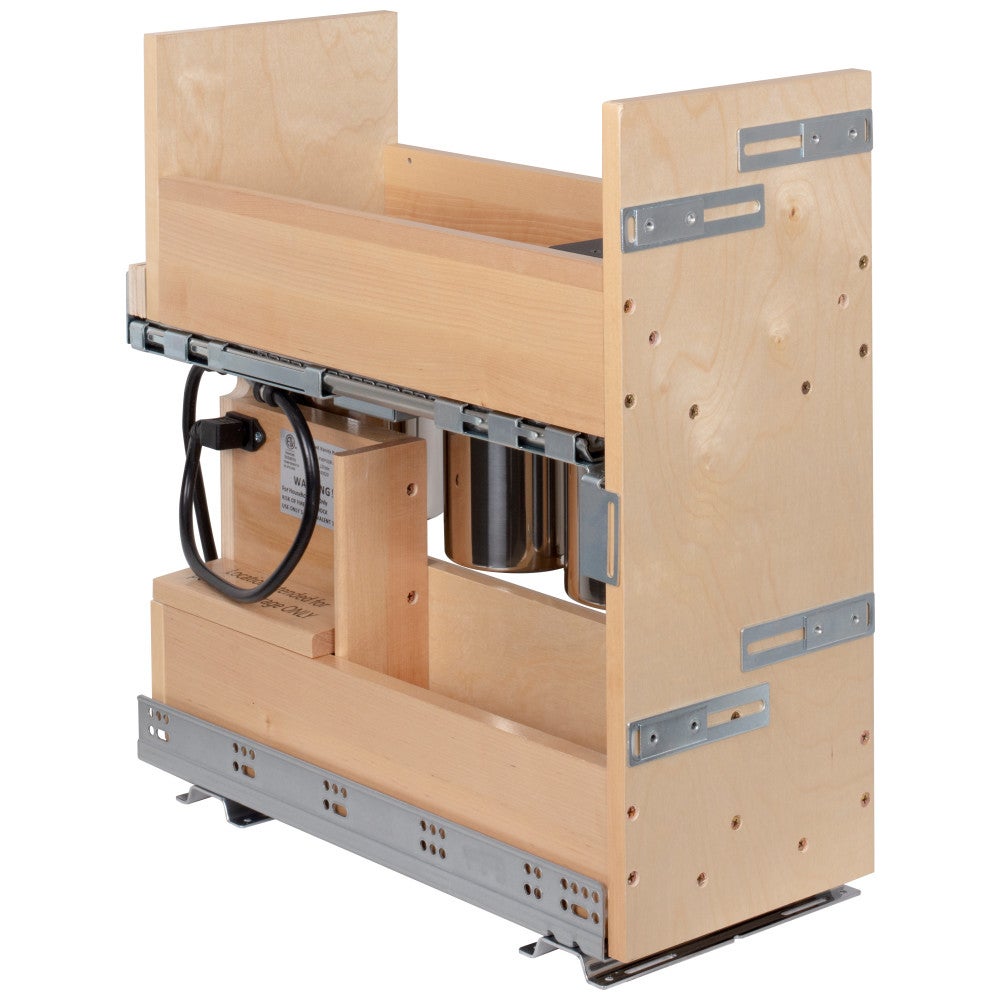 "No Wiggle" Powered Vanity Pullout for Door/Drawer Base Cabinet