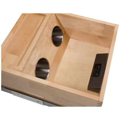 15" Powered Vanity Drawer