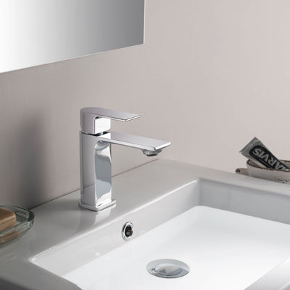 Pop Up Drain Stopper for Bathroom with Overflow - Small Cover