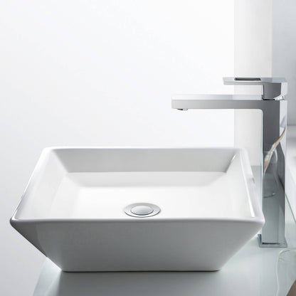 Pop Up Drain Stopper for Bathroom without Overflow - Small Cover