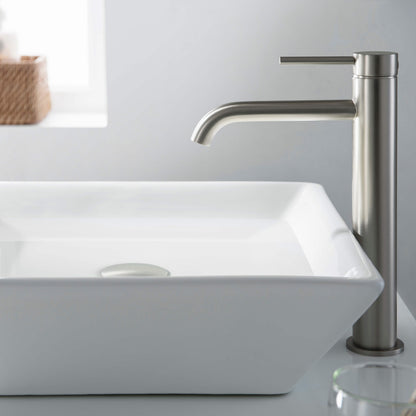 Pop Up Drain Stopper for Bathroom without Overflow - Full Cover