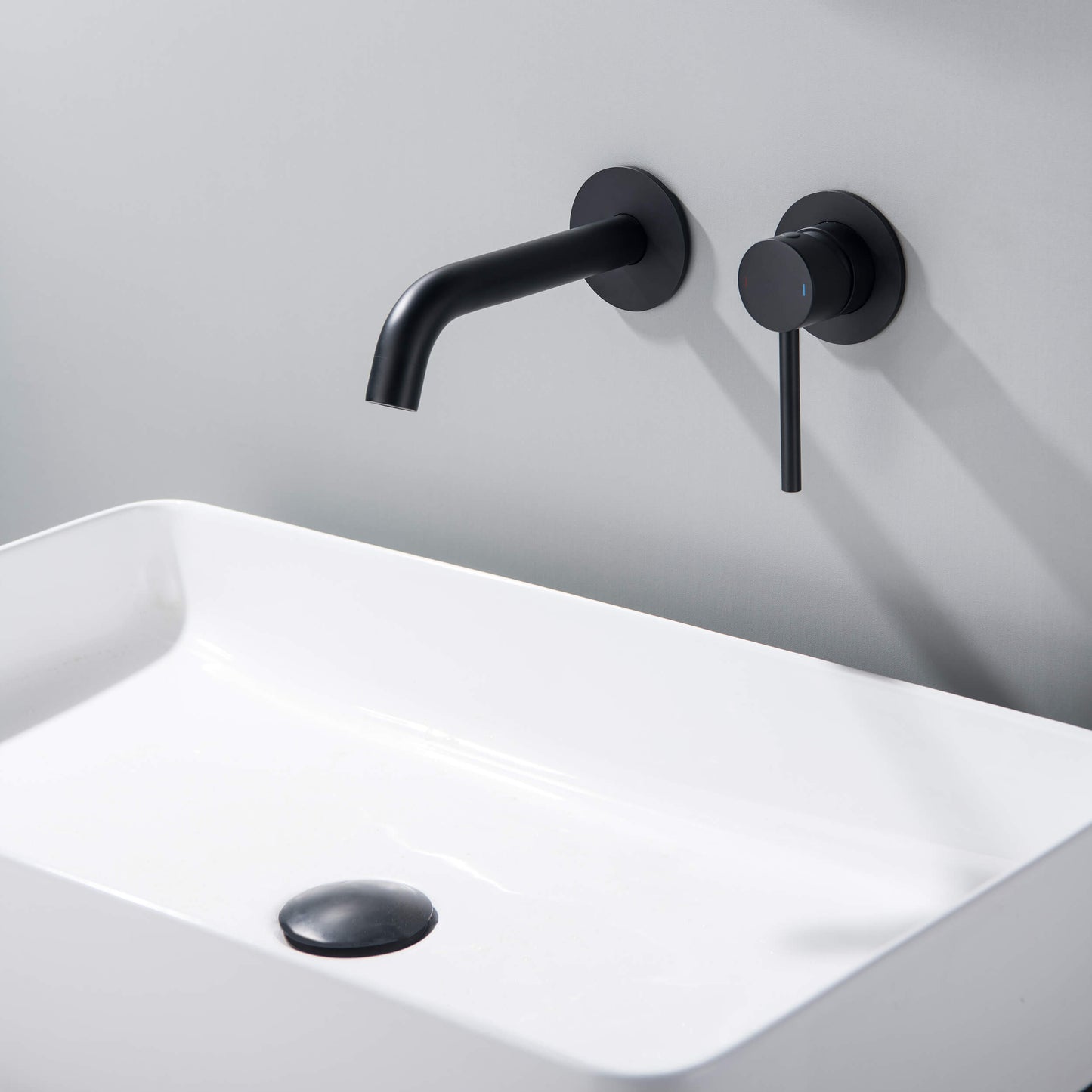 Pop Up Drain Stopper for Bathroom without Overflow - Full Cover