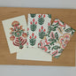 Pomegranate & Green Holiday Card Set