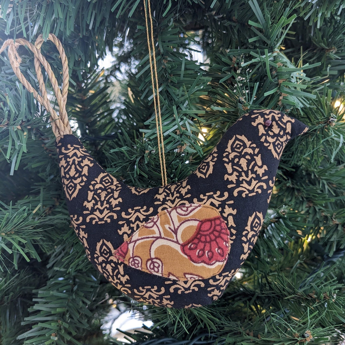 Cotton Bird Ornaments