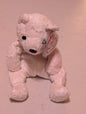 Teddy (White) the Bear - Ty Beanie Baby (White, 1995, Plush Toy, MWMT, Stuffed Animal, Vintage, Retired, Plushie)