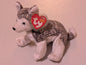 Al-K the Husky - Ty Beanie Baby (Gray, White, 2003, MWMT, Plush, Toy, Stuffed Animal, Vintage, Retired)