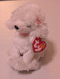 Bijou the Poodle - Ty Beanie Baby (White, 2003, MWMT, Plush, Toy, Stuffed Animal, Vintage, Retired)