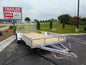 Silver Ox 7x14 Single Axle Aluminum Utility Trailer with ATV Side Ramps