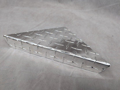 Aluminum Trailer Fender Step Plate Diamond Plate - Weld On
