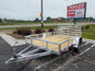 Silver Ox 6X10 Aluminum Utility Trailer with Folding Ramp Gate