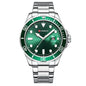Men's large dial calendar watch