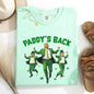 Paddy's Back, Trump, Politics, Funny, St Patrick's Day, Shamrock, Clover, Lucky, Leprechaun Tshirt Comfort Colors T-Shirt
