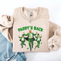 Paddy's Back, Trump, Politics, Funny, St Patrick's Day, Shamrock, Clover, Lucky, Leprechaun Sweatshirt