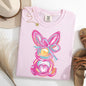 Painted Pastel Bunny, Easter, Bunny, Jesus, Rabbit, Holiday Tshirt Comfort Colors T-Shirt