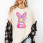 Painted Pastel Bunny, Easter, Bunny, Jesus, Rabbit, Holiday Tshirt Comfort Colors T-Shirt