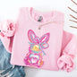 Painted Pastel Bunny, Easter, Bunny, Jesus, Rabbit, Holiday Sweatshirt