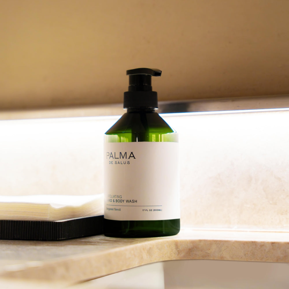 Plant-Based Bergamot Neroli Exfoliating Hand & Body Wash