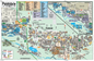 Palmdale Map, Los Angeles County - POSTER PRINTS
