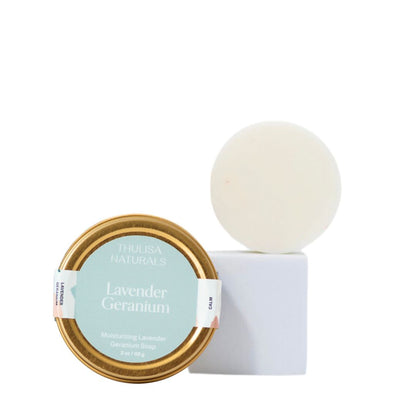 Lavender Geranium Shea Butter Hand and Body Travel Soap
