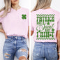 Patrick Was A Saint, But I Ain't, St Patrick's Day, Shamrock, Clover, Lucky, Leprechaun Tshirt Comfort Colors T-Shirt