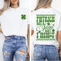 Patrick Was A Saint, But I Ain't, St Patrick's Day, Shamrock, Clover, Lucky, Leprechaun Tshirt Comfort Colors T-Shirt