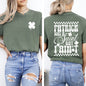 Patrick Was A Saint, But I Ain't, St Patrick's Day, Shamrock, Clover, Lucky, Leprechaun Tshirt Comfort Colors T-Shirt