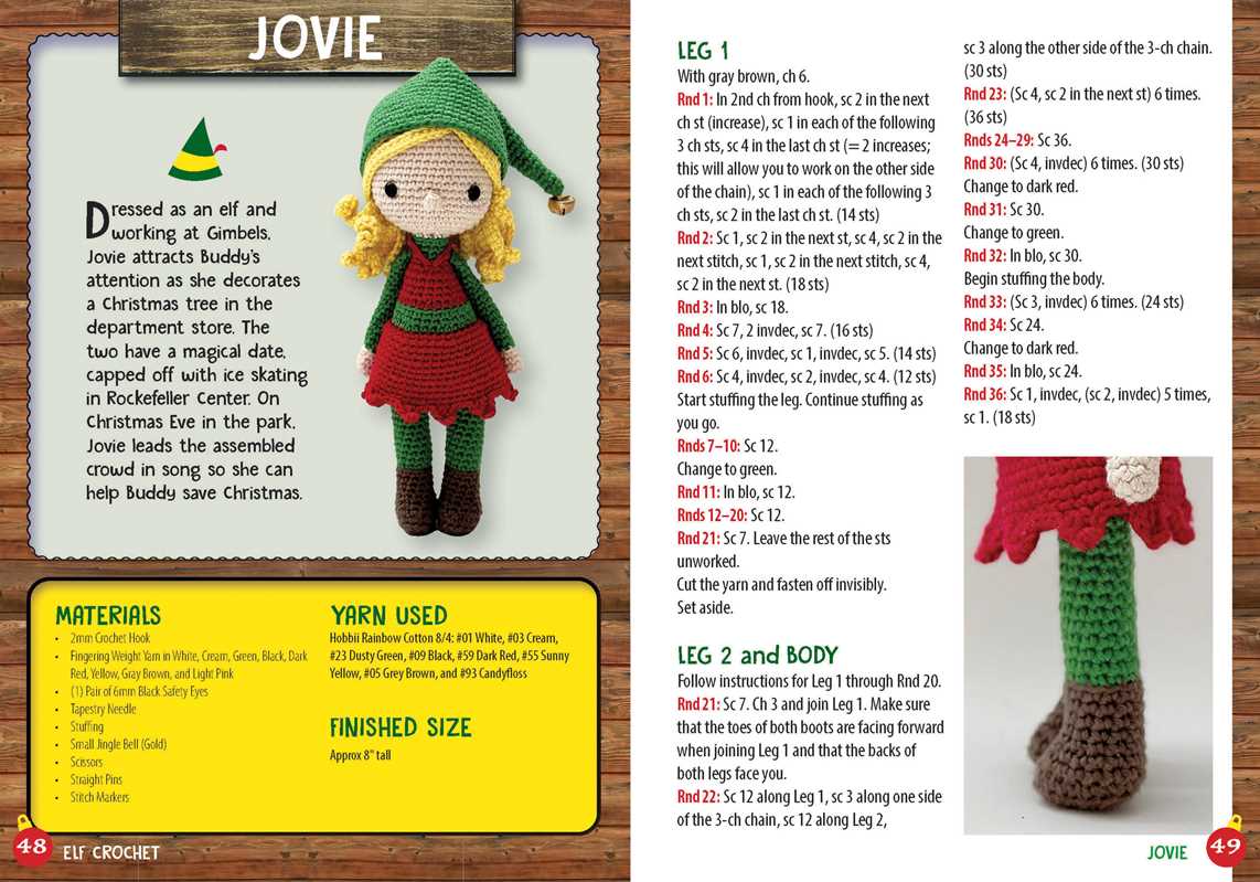 Elf Crochet Kit- Box Kit