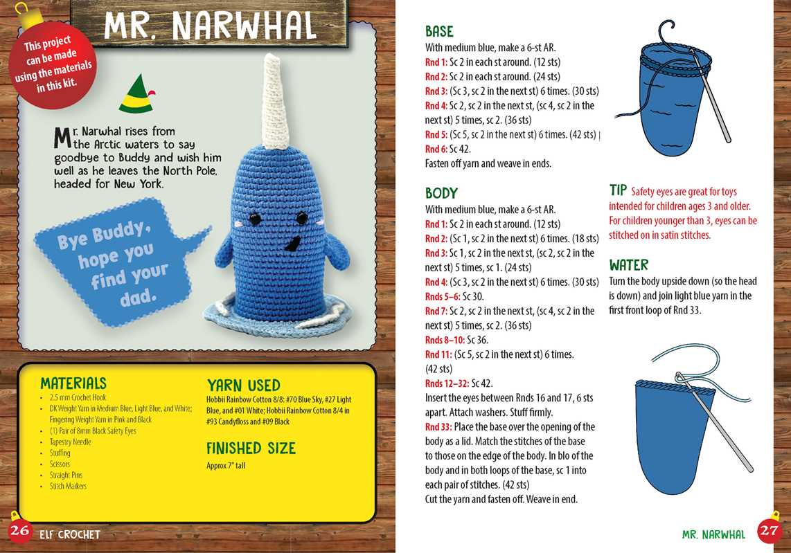 Elf Crochet Kit- Box Kit