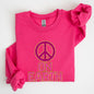 Peace On Earth, Christmas, Positivity, Snow, Santa, Xmas Sweatshirt