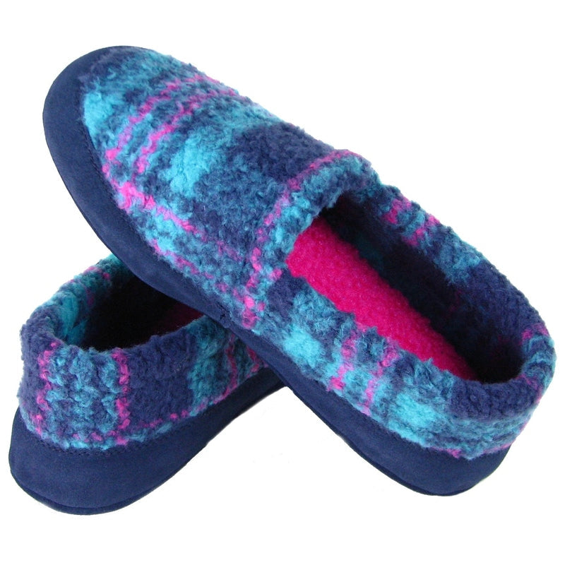 Women's Perfect Mocs - Peacock Plaid