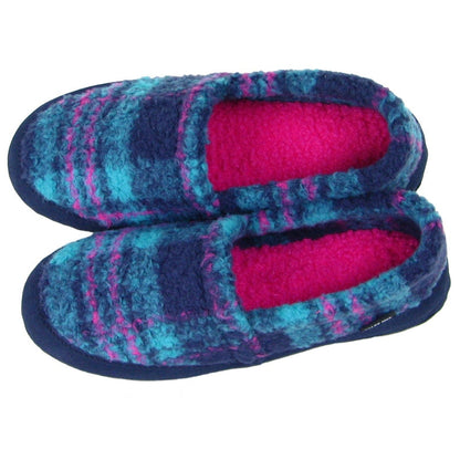 Women's Perfect Mocs - Peacock Plaid