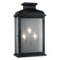 Pediment Wide Wall Lantern