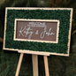 Personalized Wedding Reception Welcome Sign - 35 x 23 Inch