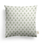 Petite Block Print Floral Pillow Cover | Featuring Oyster Sand Colorway