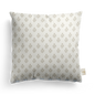 Petite Block Print Floral Pillow Cover | Featuring Oyster Sand Colorway