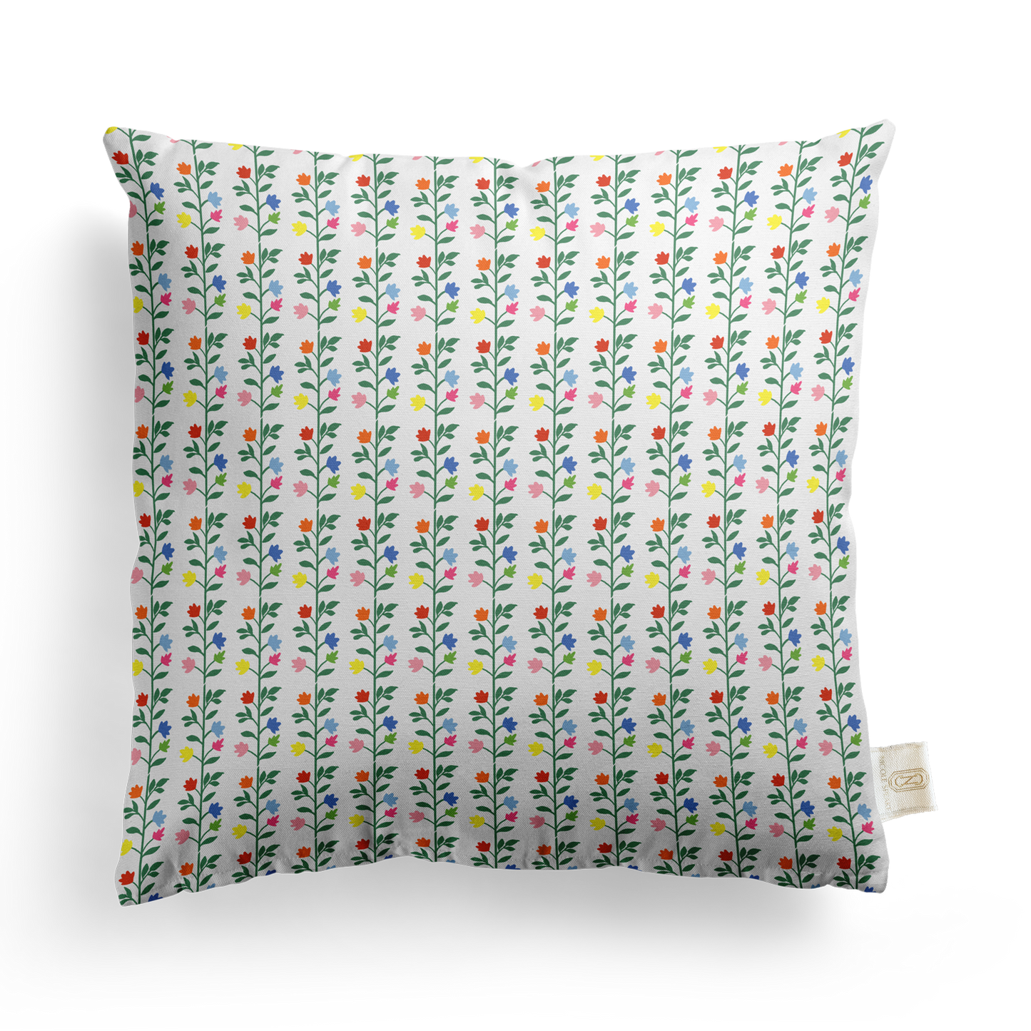 Petite Garden Pillow Cover | Featuring Oyster Sand Colorway