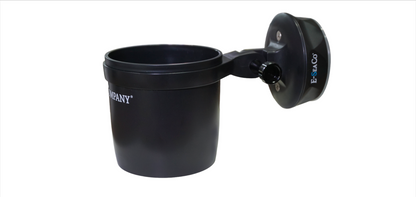 E-Sea Cup Adjustable-Suction Mounted Adjustable Angle Cup Holder-Black
