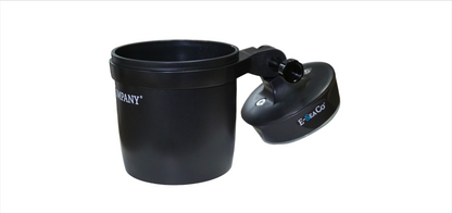 E-Sea Cup Adjustable-Suction Mounted Adjustable Angle Cup Holder-Black