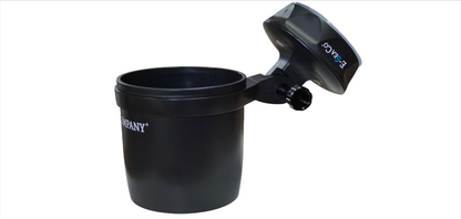 E-Sea Cup Adjustable-Suction Mounted Adjustable Angle Cup Holder-Black