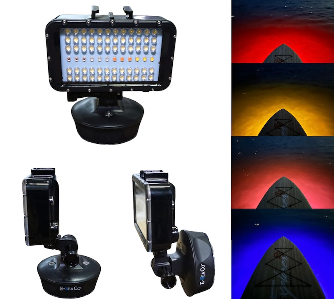 E-Sea Light- Suction Mounted Waterproof Floodlight