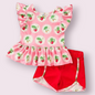 Summer Strawberry 2 Piece Set
