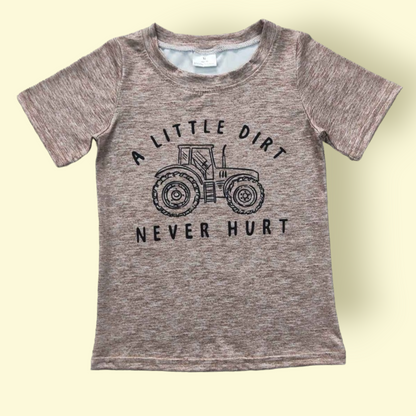 Brown Tractor Top