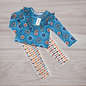 Retro Geo 2 Piece Pant Set